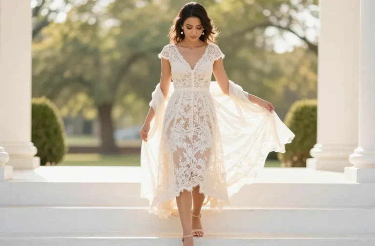 13 Courthouse Wedding Dresses for a Spring or Summer Ceremony: Bright & Breezy Picks
