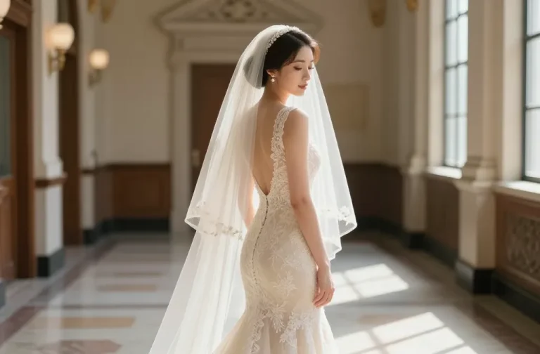 12 Lace Courthouse Wedding Dresses for a Romantic Civil Ceremony: Timeless Romance